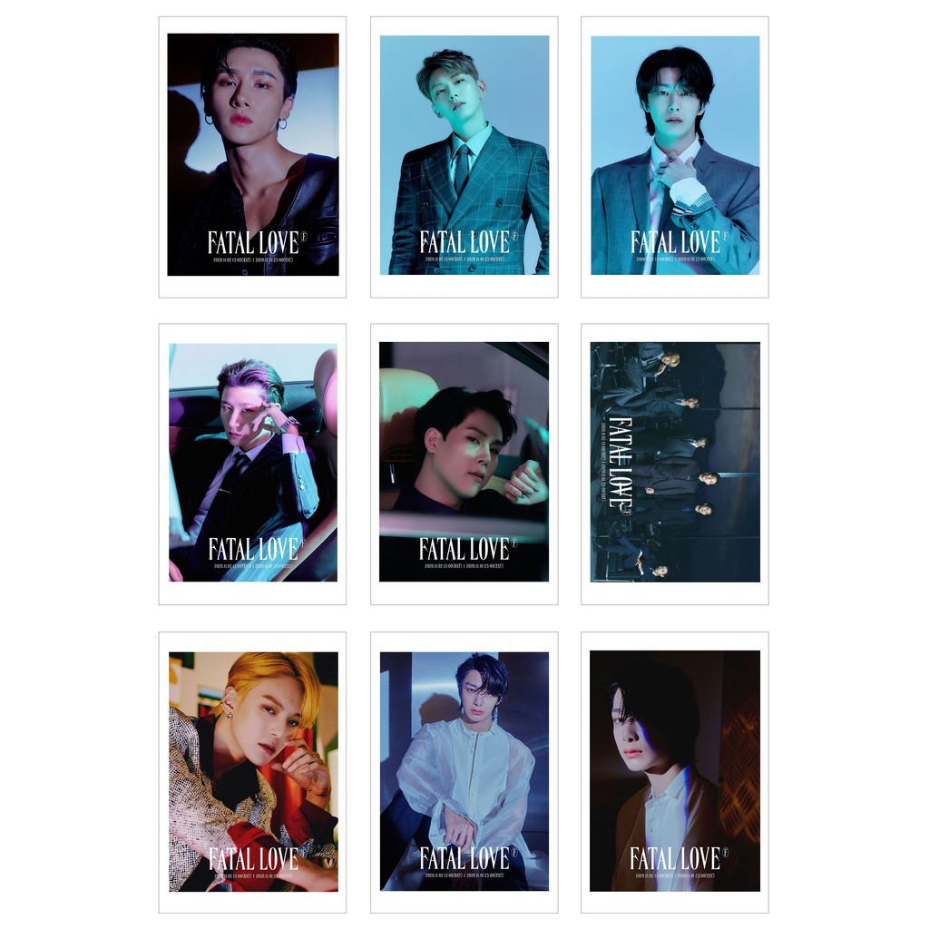 [Ép Lụa] Lomo Card MONSTA -Fatal Love Teaser (36 ảnh)