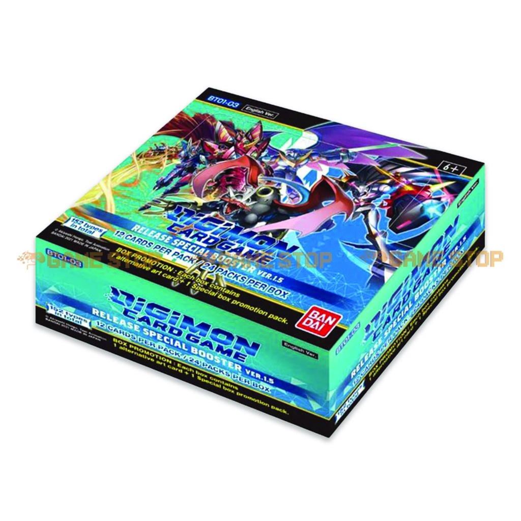 Tổng Hợp Thẻ Bài Digimon TCG Booster Box Build Deck phiên bản tiếng Anh