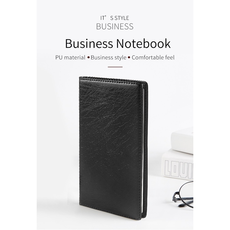 Note Book Sổ tay ghi chú bìa da pu,48 k size bé -BAOKE/NB1348