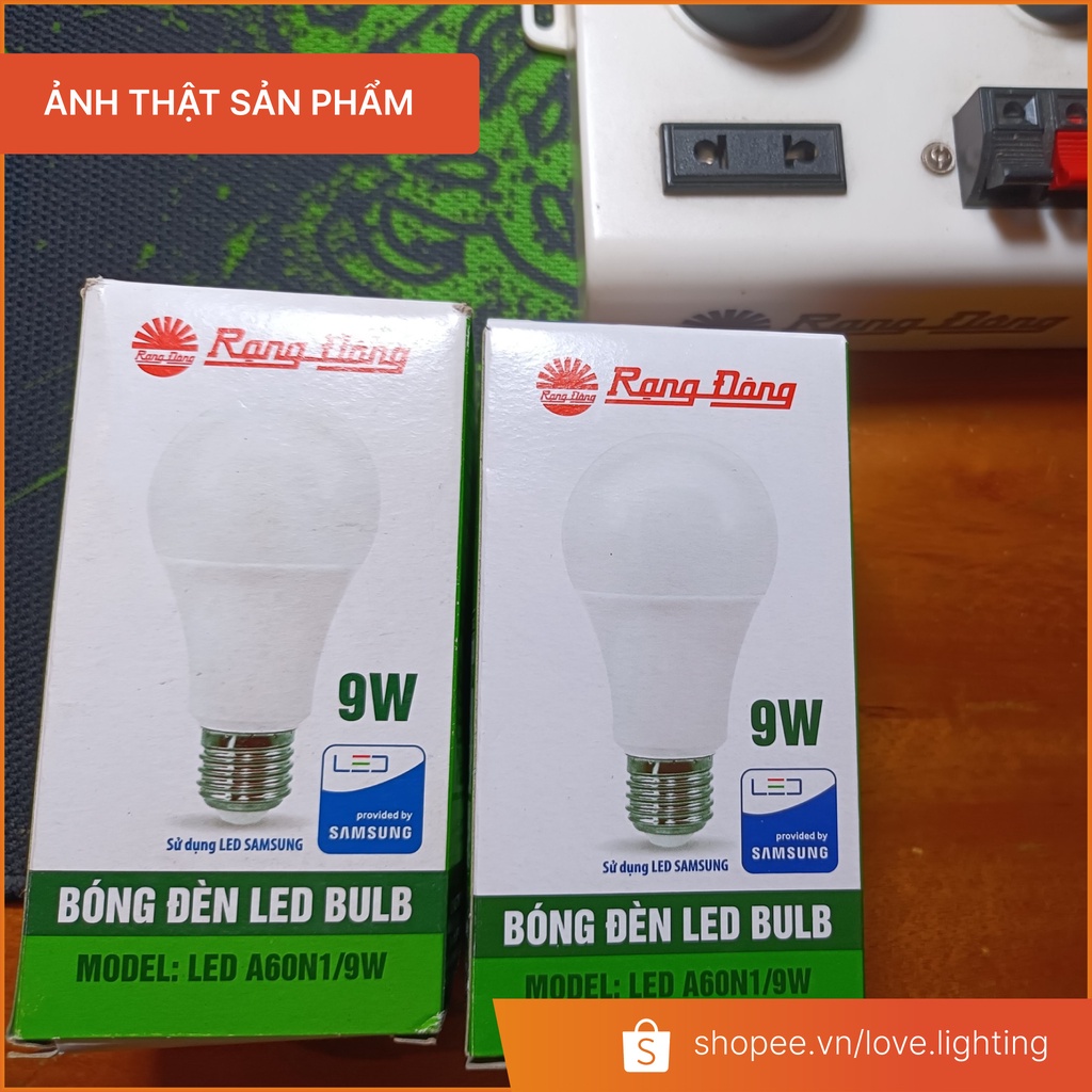 Bóng LED tròn công suất 3w-5w-7w-9w-12w -15w  Trắng/Vàng - Bảo hành 2 năm