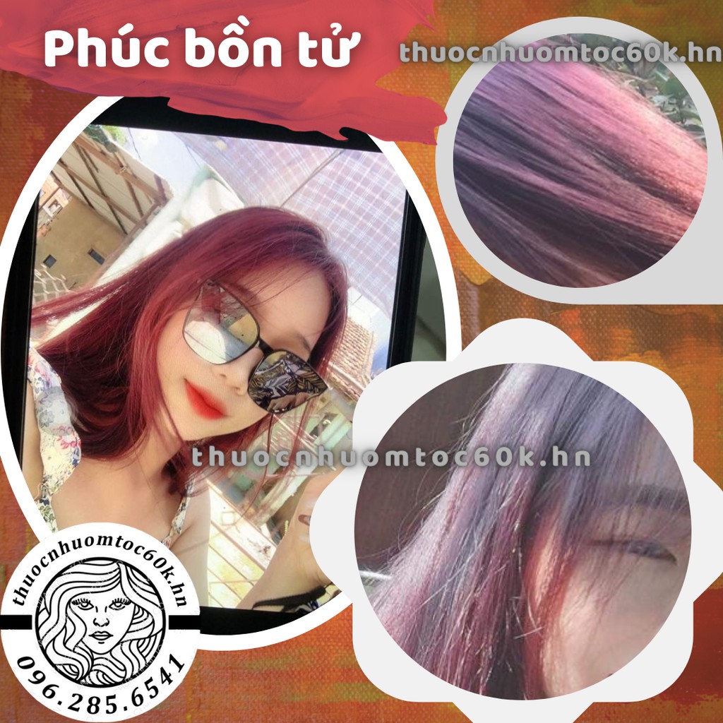 [KO TẨY] Thuốc nhuộm màu phúc bồn tử kèm trợ dưỡng găng tay thuocnhuomtoc60k.hanoi | BigBuy360 - bigbuy360.vn