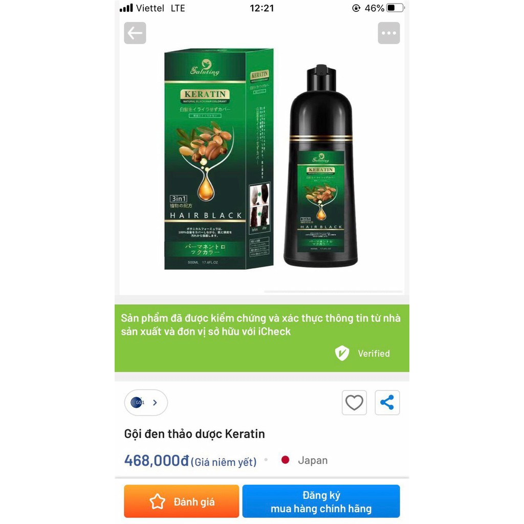 DẦU GỘI PHỦ BẠC NÂU +ĐEN KERATIN, DẦU GỘI PHỦ BẠC KERATIN CAO CẤP 500ML TẶNG KÈM MŨ | BigBuy360 - bigbuy360.vn