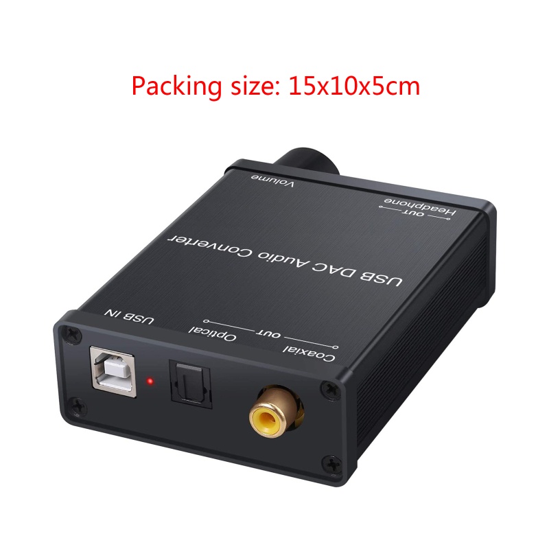 Bộ Chuyển Đổi USB DAC Kèm Tai Nghe Chuyển Đổi USB Sang Coaxial S PDIF