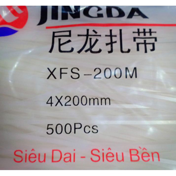 Dây Thít Đ 4X200mm Gói 500PCS