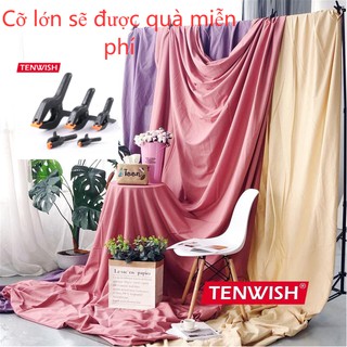 TENWISH Vải chụp ảnh, phông nền background backdrop decor chụp ảnh studio, lookbook livestream [Quà tặng]