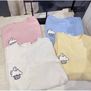 Áo nỉ sweater basic