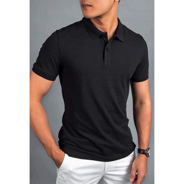 Áo thun nam POLO [Giảm giá 50%]- thun cotton thoáng mát thấm hút mồ hôi | BigBuy360 - bigbuy360.vn