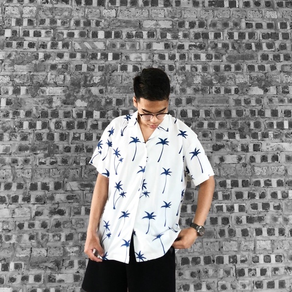 Sơ mi Cuban shirt, áo đi biển, áo sơ mi ngắn tay, ZOEclothing