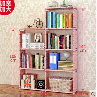 Kệ Sách 2 Ngăn 7 Tầng [Rẻ Vô Địch]