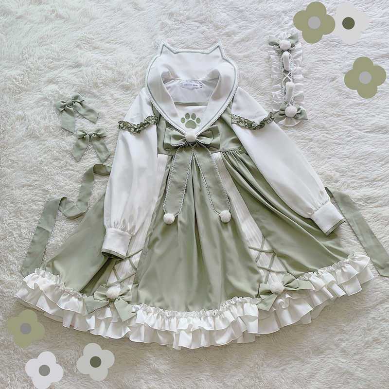 Hàng Có Sẵn Đầm Lolita Nhật Bản Mềm Mại Dễ Thương Cho Nữ Mặc Hóa Trang