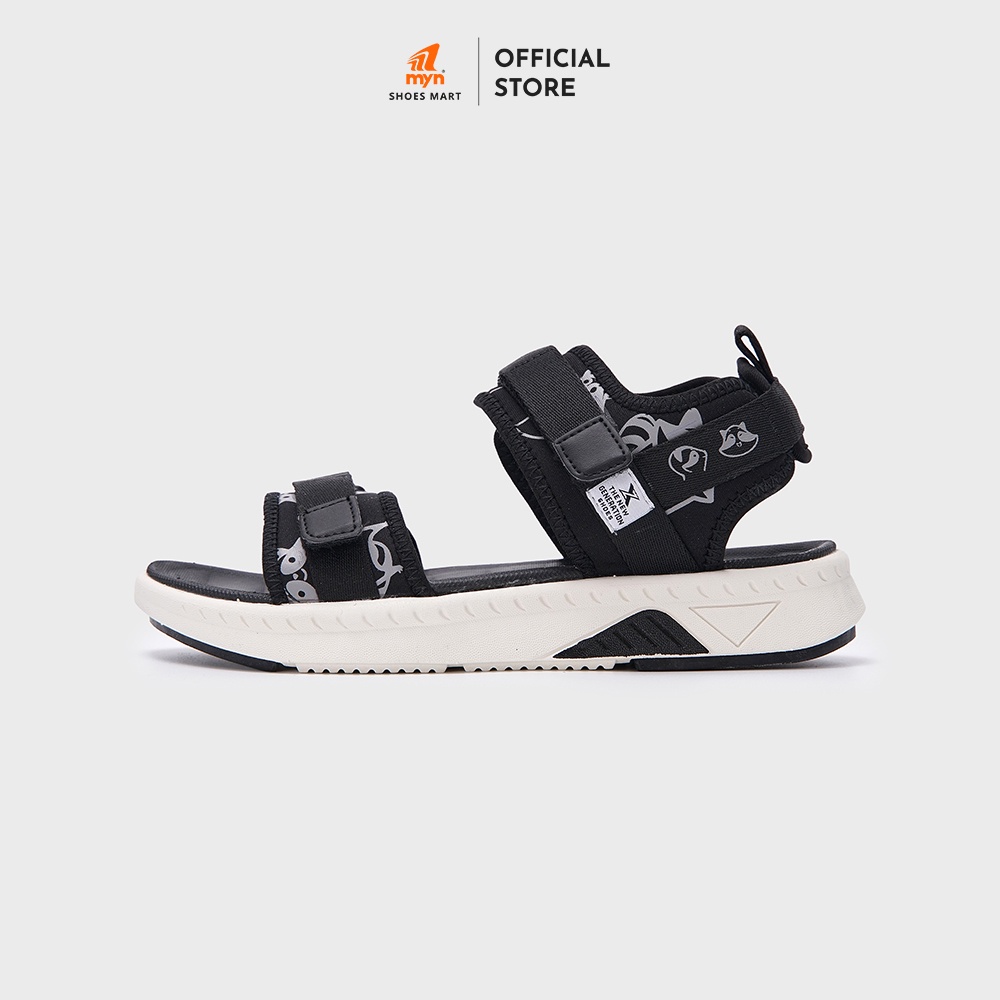 Sandal ZX Unisex 2726 Raccoon Black xăng đan 2 quai đế Phylon 3 lớp