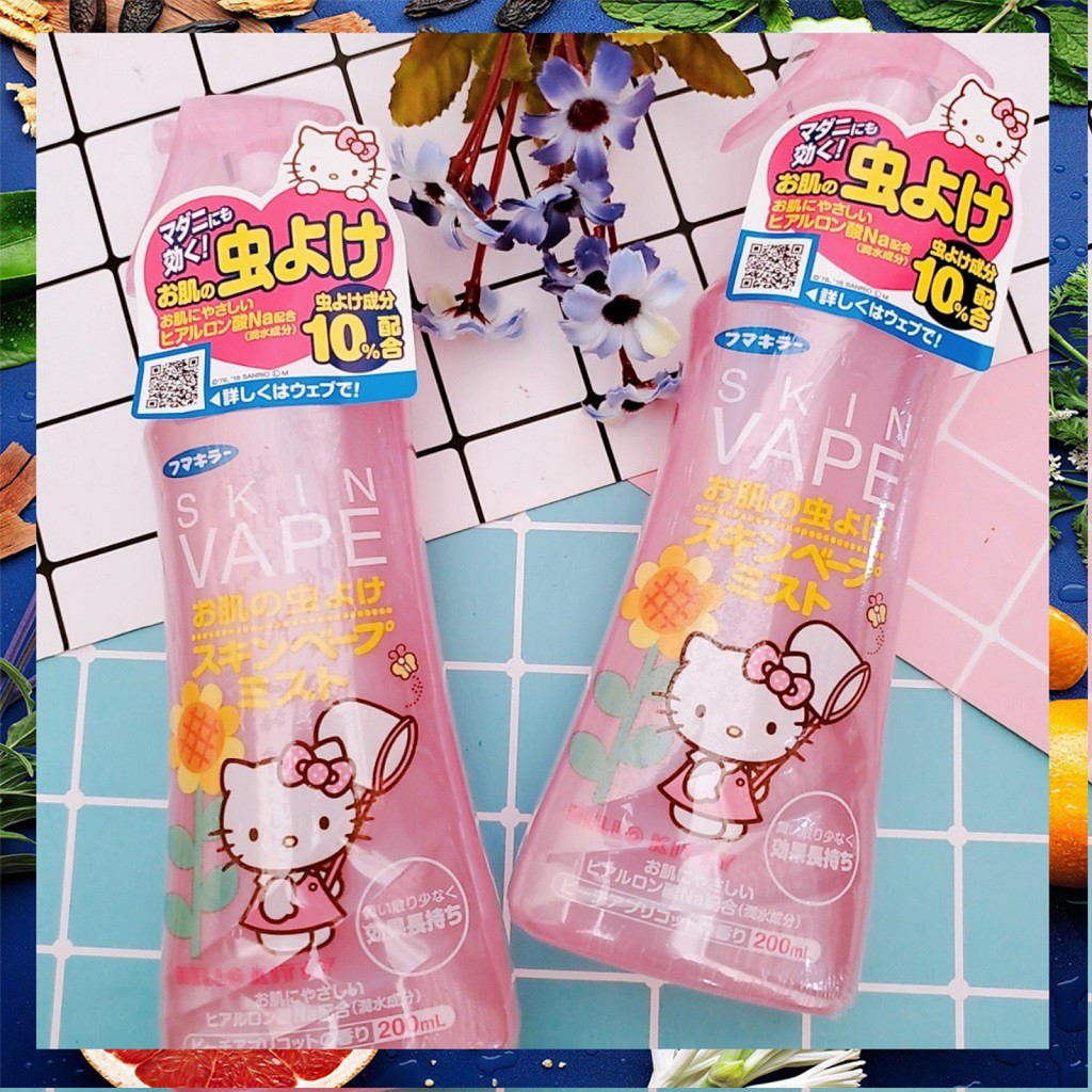 Xịt Chống Muỗi Trực Tiếp Trên Da Skin Vape Hello Kitty