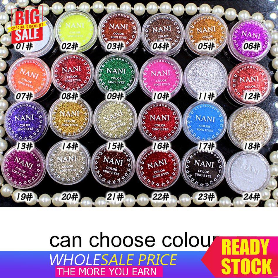 (Hàng Mới Về) Phấn Mắt Một Màu Có Nhũ Lấp Lánh Trang Điểm Nổi Bật | BigBuy360 - bigbuy360.vn