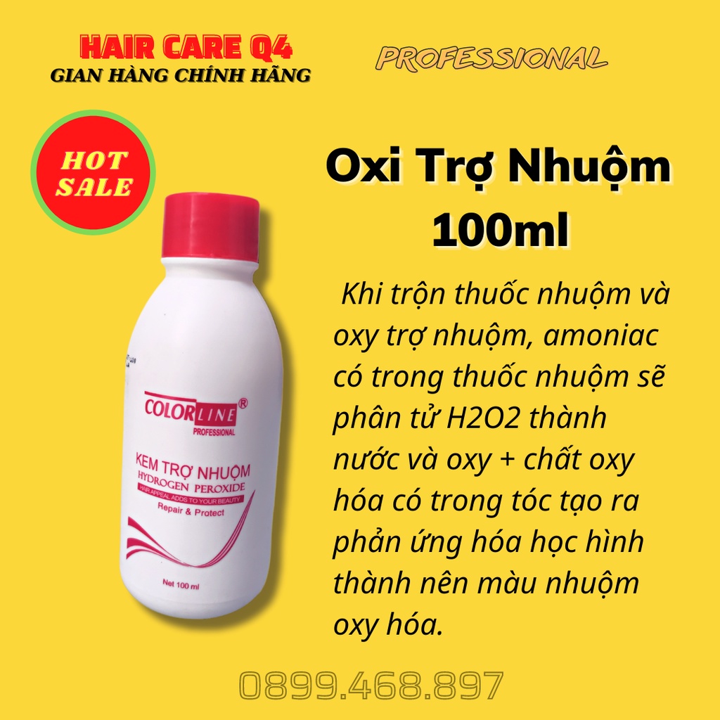 Kem Oxi Thơm Trợ Nhuộm - Hair Care Q4