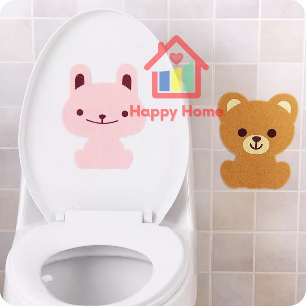 Khử mùi nhà vệ sinh, miếng dán khử mùi bồn cầu Happy Home