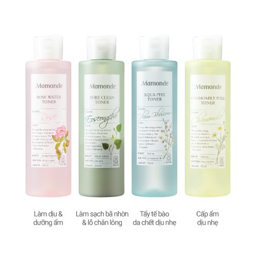 Nước cân bằng Mamonde Toner 250ML