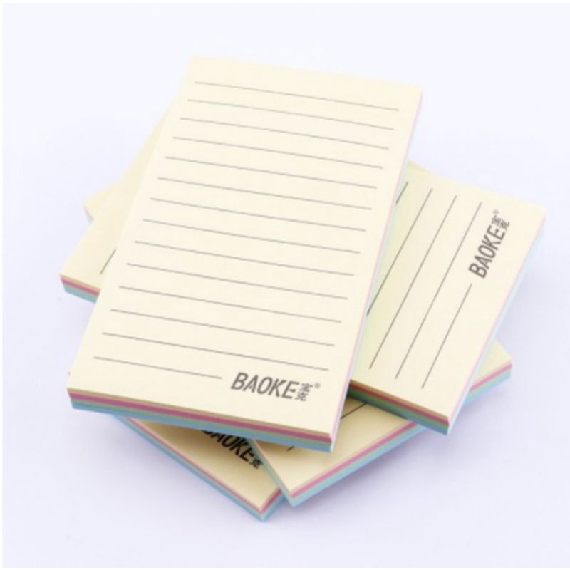 Giấy note có dòng kẻ Baoke