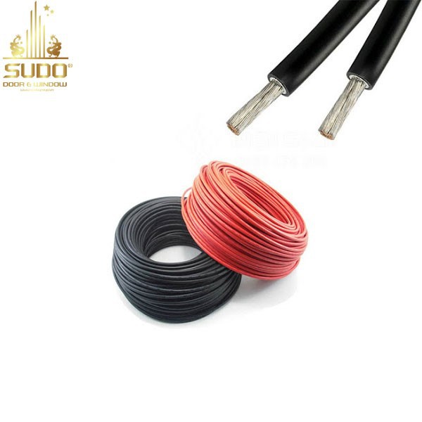 Dây Solar DC 4.0 đỏ/đen phụ kiện điện năng lượng mặt trời [Mua càng nhiều giá càng rẻ] Phân phối trê