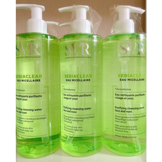 Tẩy Trang SVR Cho Mọi Loại Da 400ml Pháp