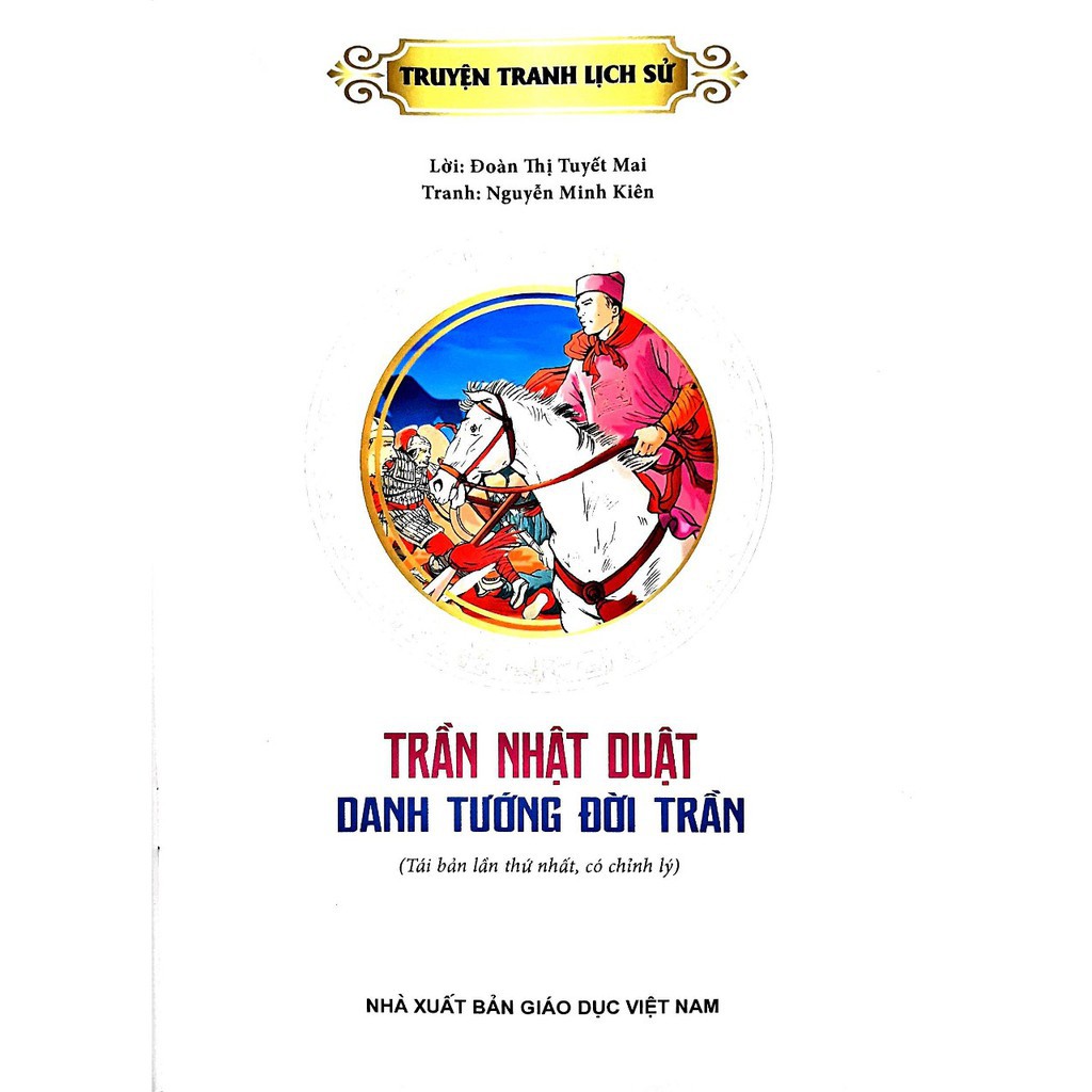 Sách Truyện Tranh Lịch Sử Trần Nhật Duật Danh Tướng Đời Trần
