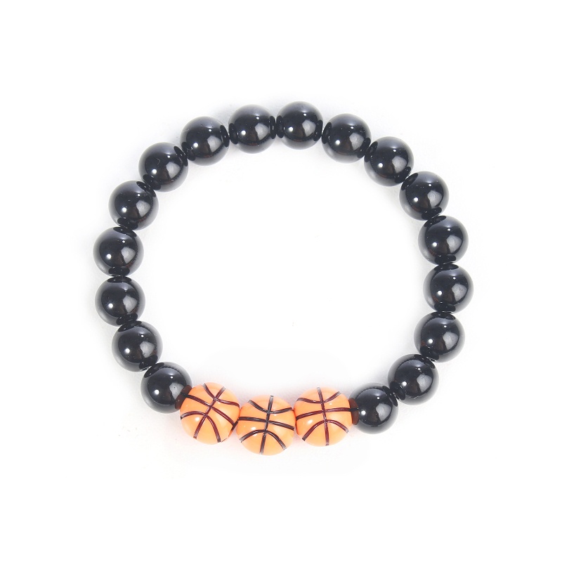 Vòng Tay Chuỗi Hạt Đá Obsidian Số 8 Thời Trang