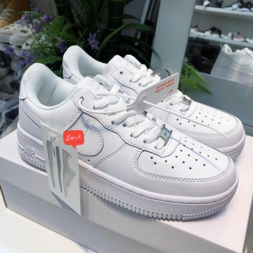 Giày_Nike Trắng [SALE SỐC] Giày_Nike Air Force 1 Trắng Cao Cấp Full Size Nam Nữ Đi Học Hot Trend Full Box Bill