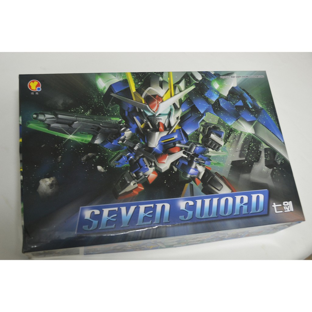 Mô hình Gundam SD 368 Seven Sword MS Gundam 00 [3GD]