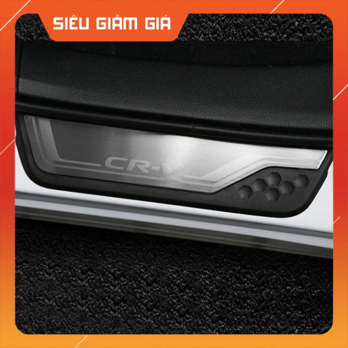 Ốp trang trí bảo vệ cửa xe Honda CRV 2018, 2019 - Bậc cửa ngoài