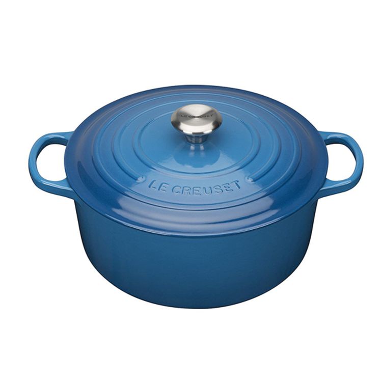 Nồi gang Le Creuset Evo Blue Marseille 20cm [HÀNG ĐỨC]