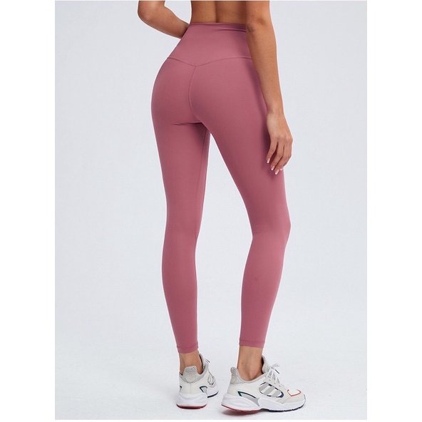 Bộ Tập Gym Yoga LuLu Cao Cấp Màu Hồng