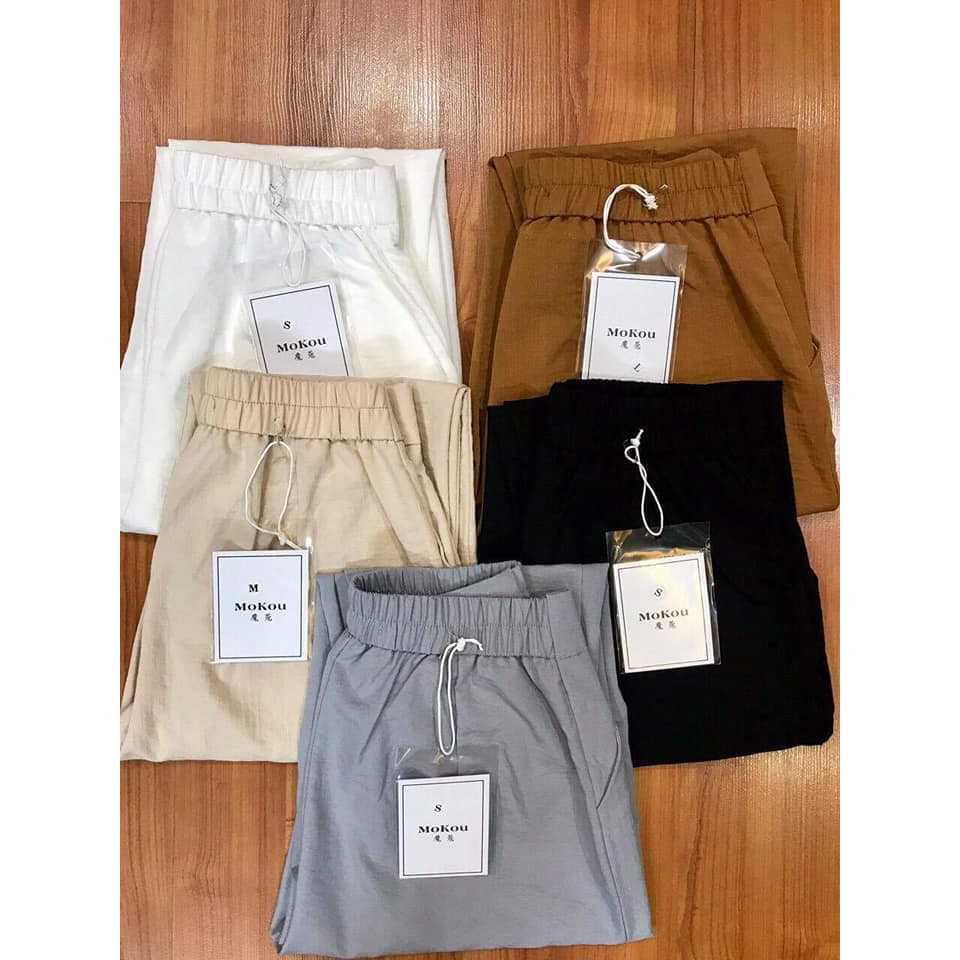 Quần Baggy Đũi Nữ🍀FRRESHIP🍀Quần Đũi Nữ Chun Sau Vải  Bao Giặt Máy Không Nhăn Nhàu & Co Dúm | BigBuy360 - bigbuy360.vn
