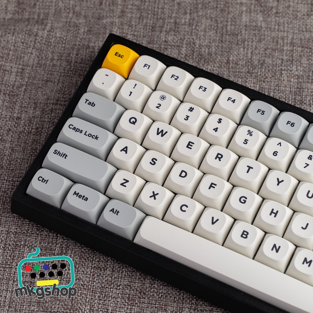 Keycap Heavy Industry nhựa PBT in nhiệt, MA profile, 125 nút bàn phím cơ