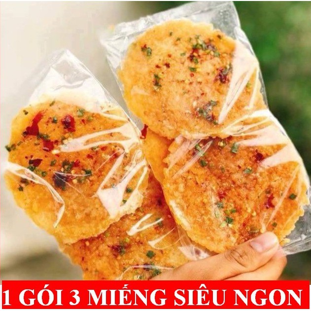 CƠM CHÁY CHIÊN NƯỚC MẮM HÀNH ( bịch 3 gói )