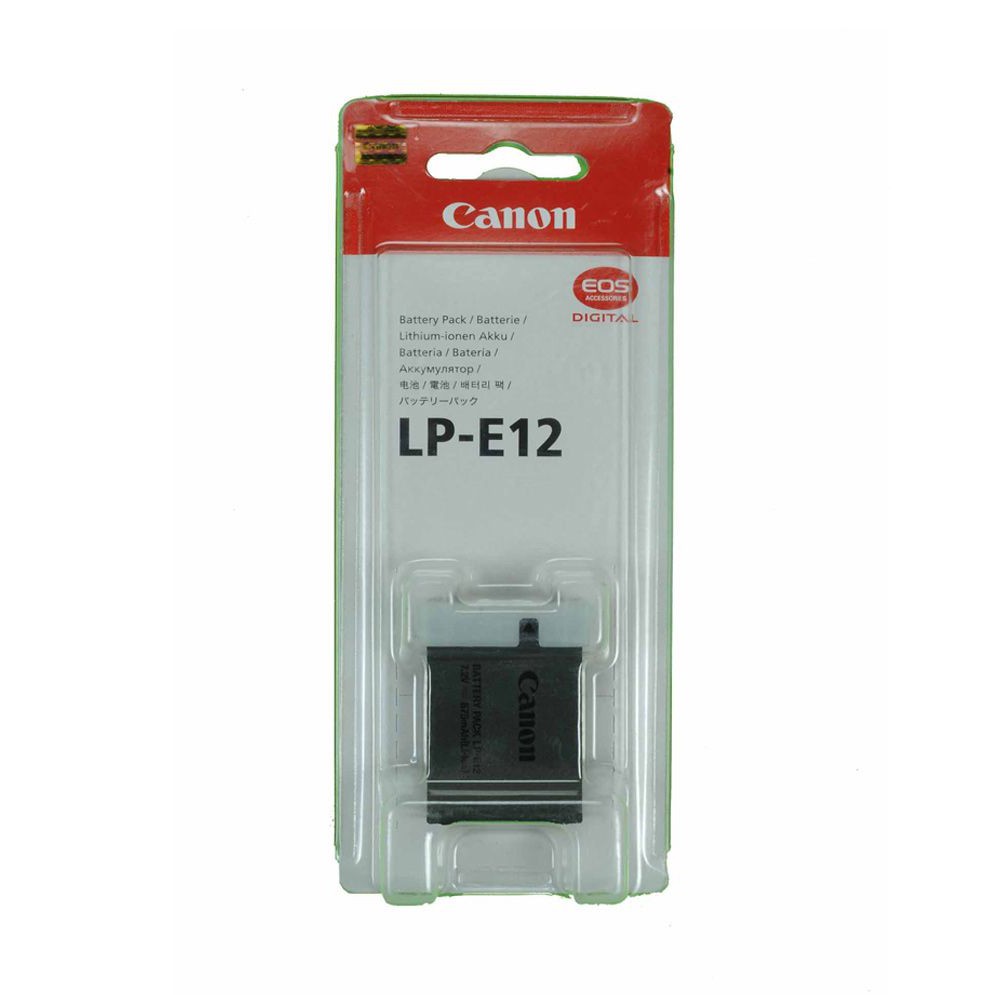 Pin máy ảnh Canon LP-E12 (LP E12 ) dùng cho Canon EOS M, M2, M10, M50 , Canon EOS SL1(EOS 100D)