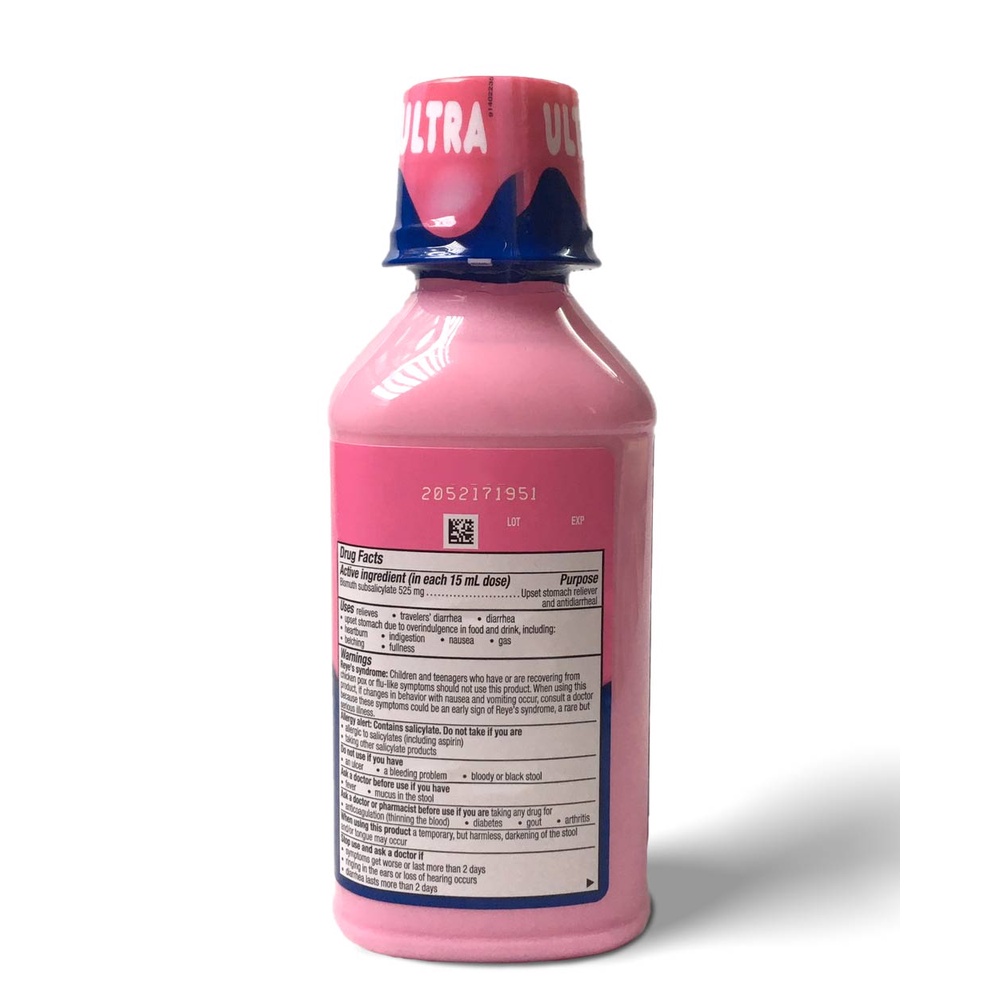 Siro pepto giảm đau dạ dày pepto bismol ultra 354ml - ảnh sản phẩm 5