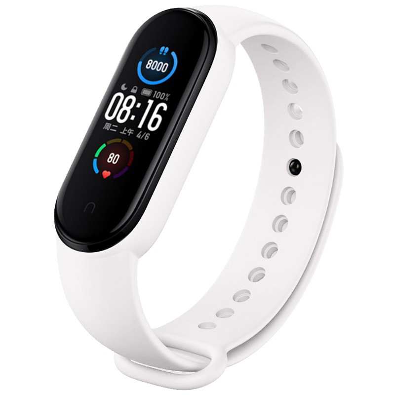 Xiaomi Mi Band 5 Dây Đeo Silicon Thay Thế Cho Đồng Hồ Thông Minh