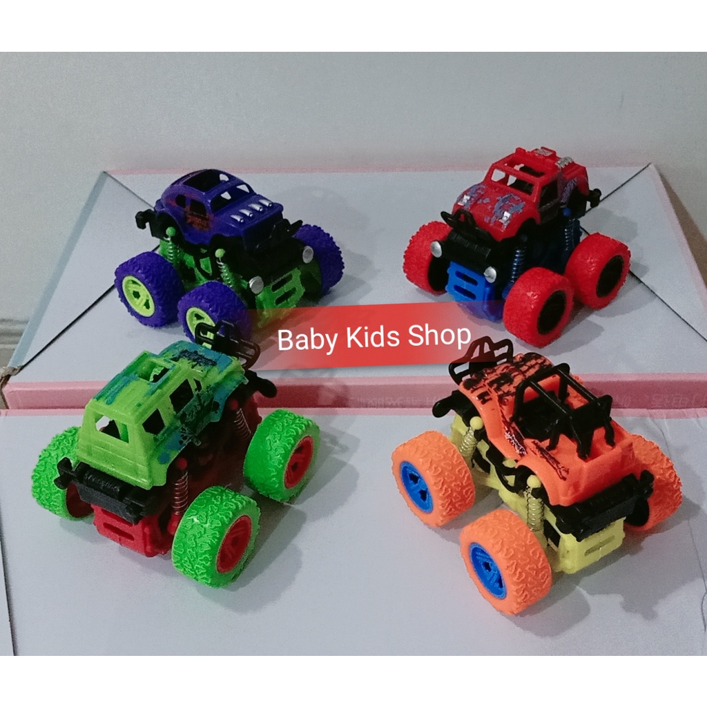 Xe Địa Hình Monster Zap Giảm Xóc, Xoay 360 Nhào Lộn Và Chạy Đà Cực Mạnh