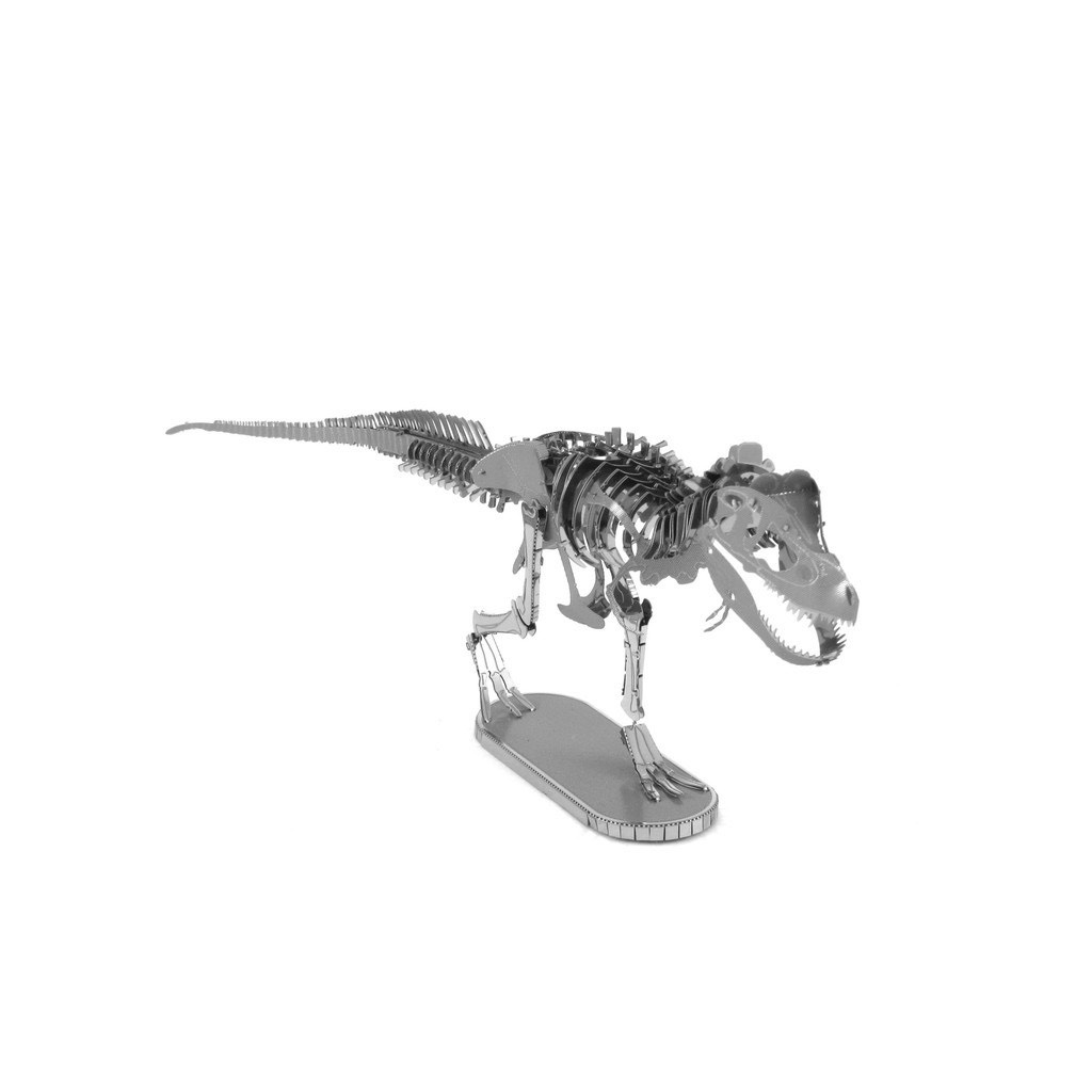 Mô hình 3D kim loại lắp ráp khủng long Tyrannosaurus Rex Skeleton [ Chưa Lắp ]