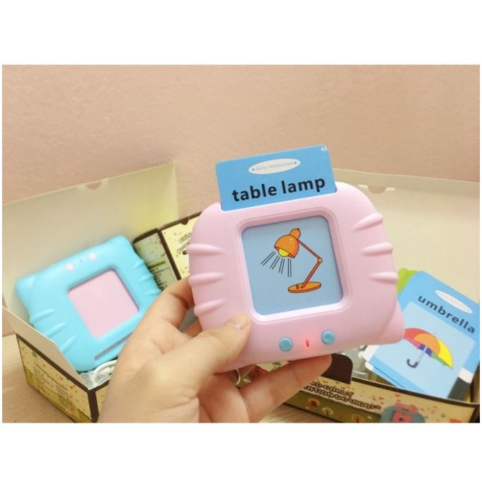Máy Đọc Thẻ Flashcard Tiếng Anh Dành Cho Trẻ Em 510 từ vựng