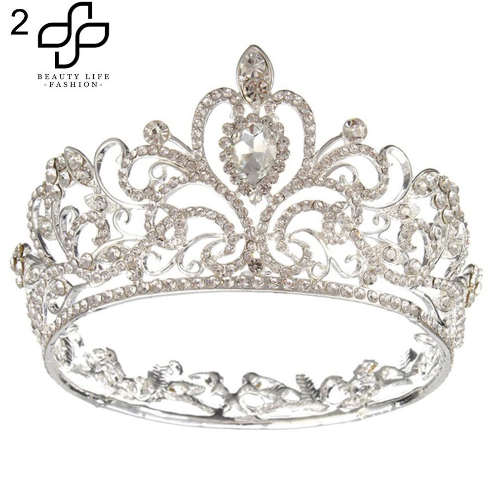 Vương miện đính đá tròn