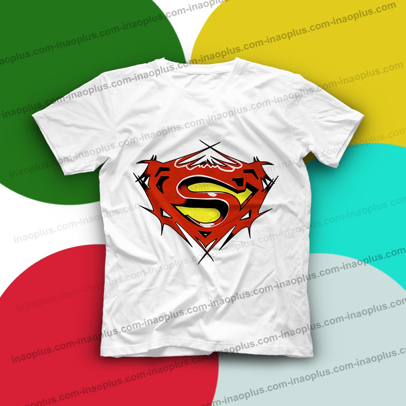 in áo hình superman - 4 mẫu