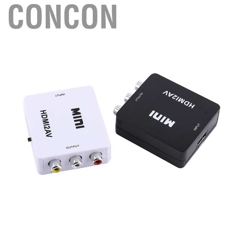 [Ready Stock] Bộ Chuyển Đổi Âm Thanh 1080p Mini Hdmi 2av Sang Rca