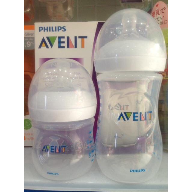  Bình sữa Avent 260ml núm số 2 cho bé 1-3m