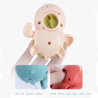 Rùa Con bơi trong nước