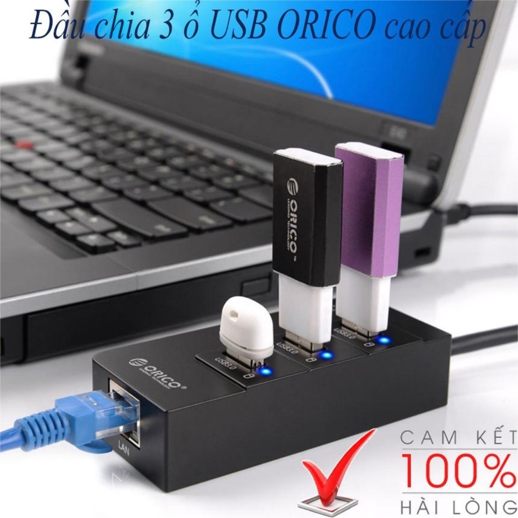 Đầu chia 3 ổ USB ORICO