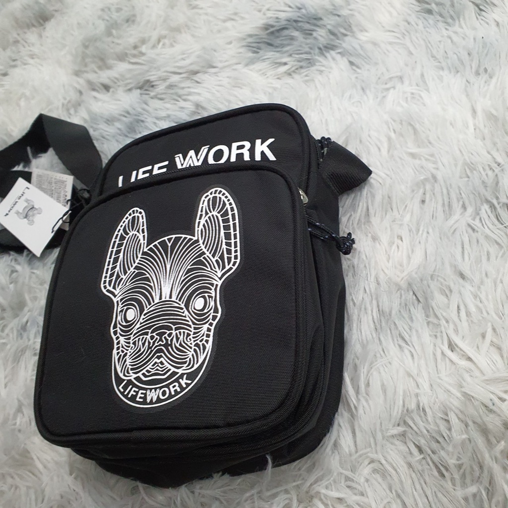 Túi Đeo Chéo LIFEWORK LK4 Logo Mini Bag Full Tag Code