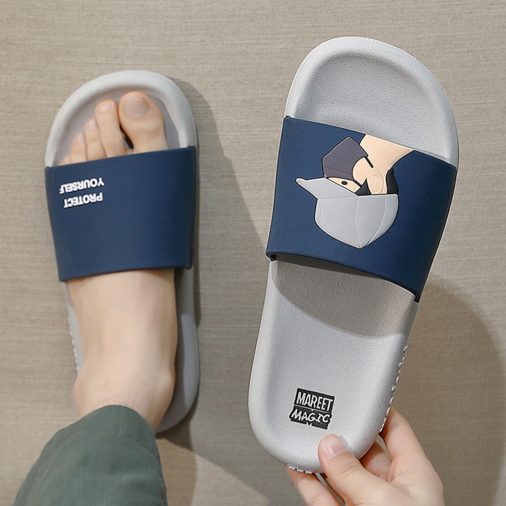 Dép Nam Wonderful, Thời Trang Hot Trend, Đế Đúc Cao Su Non, Đi Cực Êm