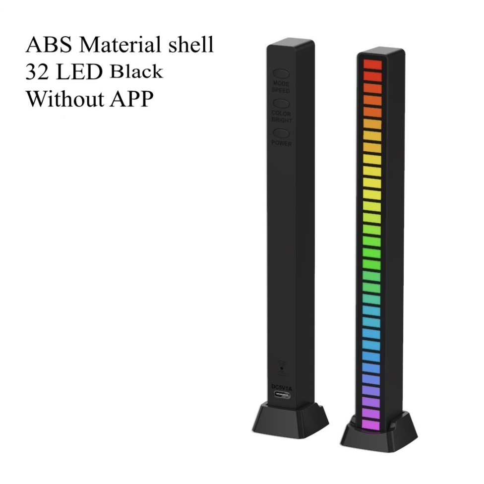 🍃Hàng giao ngay🍃Đèn Led Rgb 32 Bit Điều Khiển Âm Thanh Nhiều Màu Sắc Sáng Tạo Chất Lượng Cao