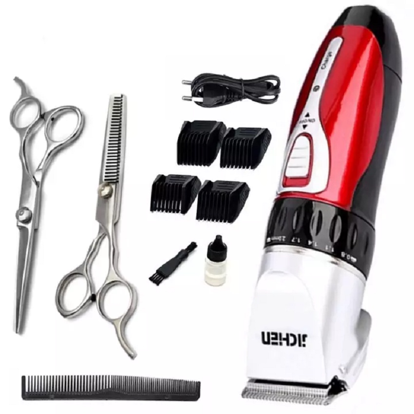 Tông Đơ Cắt Tóc Tạo Kiểu Cắt Tỉa Chuyên Dụng JC- 0817, BẢO HÀNH 12 THÁNG
