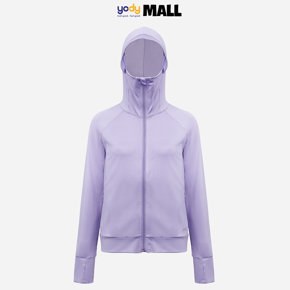 Áo chống nắng nữ YODY tron cản tia UV nhẹ thoáng mát chất vải mềm mại ACN4002 | BigBuy360 - bigbuy360.vn